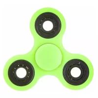 СПИННЕР пластик неон зеленый Neon Fidget Spinner-Green Color PACK 9х9*1,1 см