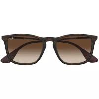 Очки Ray Ban Chris RUBBER BLACK/LIGHT GREY GRADIENT DARK GREY