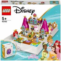 Конструктор LEGO Disney Princess 43193 Книга сказочных приключений Ариэль, Белль, Золушки и Тианы, 130 дет