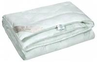 Одеяло АртПостель Premium Велюр/Бамбук, всесезонное, 140 х 205 см, белый с узором