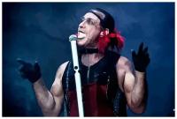 Картина по номерам на холсте Музыка Rammstein Тиль Линдеманн - 6348 Г 60x40