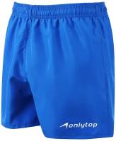 Шорты спортивные ONLYTOP unisex blue, размер 52