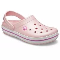 Сабо Crocs Crocband Clog, размер 37/38 RU, розовый