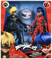 Набор кукол Bandai LadyBug & Cat Noir Леди Баг и Супер Кот, 26 см, 50365