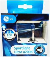 Лампа автомобильная H1 General Electric Sportlight Ultra, 2 шт