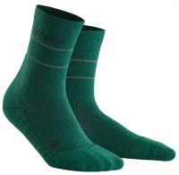 Функциональные укороченные гольфы CEP REFLECTIVE для бега CEP Cep Socks