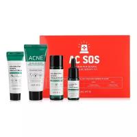 Some By Mi Набор миниатюр с кислотами для проблемной кожи AC SOS AHA-BHA-PHA 30 Days Miracle AC SOS Kit