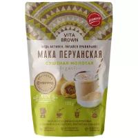 Мака перуанская сушенная молотая (порошок) 100 гр VITA BROWN