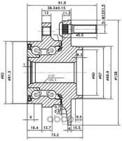 Мотор отопителя NISSAN QASHQAI 14-/X-TRAIL T32 14- Kortex KHF053