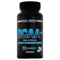 IRONMAN BCAA+, 60 капсул, IRONMAN