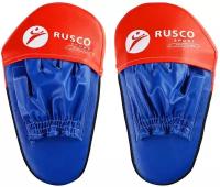 RuscoSport Лапы Rusco Sport, большие, 2 шт, искусственная кожа, цвета микс