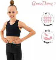 Топ Grace Dance, размер 38, черный