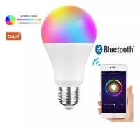 Умная светодиодная лампочка Tuya RGB RGB+CCT Bluetooth 9W, E27