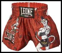 Детские шорты для тайского бокса Leone 1947 Ramon Jr Thai Shorts ABJ01 Red (L)