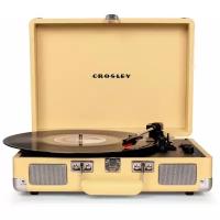 Виниловый проигрыватель CROSLEY CRUISER DELUXE [CR8005D-FW] Fawn c Bluetooth