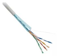 Кабель витая пара F/UTP кат.5E 4х2х24AWG solid CCA PVC сер. (м) Net.on 01-1001