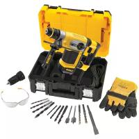 Перфоратор DeWALT D25417KT, без аккумулятора, 1000 Вт