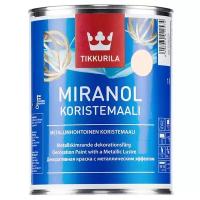 Краска акриловая Tikkurila Miranol Koristemaali влагостойкая моющаяся полуглянцевая медь 1 л