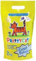 Наполнитель PrettyCat Супер Белый с ароматом горной лаванды (2 кг)