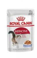 Royal Canin паучи RC Кусочки в желе для кошек 1-7 лет (Instinctive) 40740008R0, 0,085 кг (10 шт)