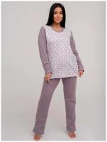 Пижама теплая DIANIDA размер 44-58 (52, Какао)
