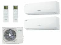 Мульти сплит-система на 2 комнаты Ecoclima СM3-H22/4DR2 + CMWM-H09/4R2-W*2 шт. (30м2 + 30м2)