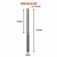 Dreanique рашпильная фреза кукуруза (4x32x55x4) PCB-D4.0-L32 39856