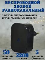 Звонок беспроводной радиоканальный в розетку 220в для дома квартиры