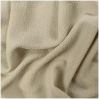 Ткань плательная креп (бежевый) 96% полиэстер, 4% эластан, 50 см * 137 см, италия