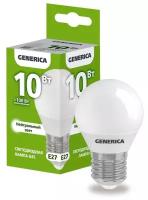 Лампа светодиодная Generica G45-10-E27, E27, G45