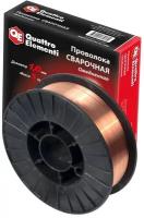 Проволока сварочная Quattro Elementi омедненная 1mm 5kg 770-360