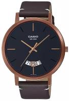 Наручные часы CASIO Collection MTP-B100RL-1E, серебряный, черный