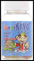 GummiKing Мультивитаминно-минеральная добавка с овощами фруктами и волокнами для детей 60 жевательных мармеладок