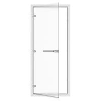Дверь для хамама Sawo ST-746-I (790х1890 мм, матовая, коробка алюминий, универсальная)