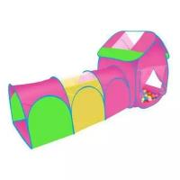Игровой домик-палатка Shantou нейлоновый, с тоннелем, в сумке