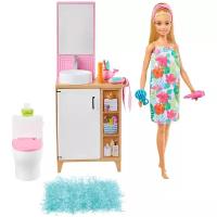 Кукла Barbie В ванной комнате