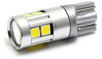 Светодиодная автомобильная лампа T10 - W5W - 9 SMD 3030 (1 шт-лампа.)