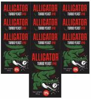 Комплект турбо дрожжей Alligator A48, 130 г 10 шт