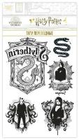 Наклейки-татуировки Гарри Поттер, набор №4 (Слизерин), 11*20 см, 1 шт