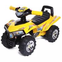 Каталка-толокар Babycare Super ATV с кожаным сиденьем (551), желтый