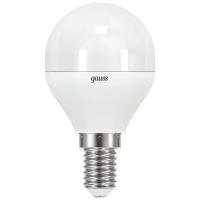 Светодиодная лампа Gauss Black LED Globe E14 9.5W 3000K 105101110