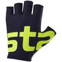 Перчатки для фитнеса Starfit WG-102, черный/ярко-зеленый, M