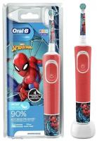 Электрическая зубная щетка детская Braun Oral-B Vitality Kids D100.413.2K Spiderman 