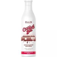 OLLIN Professional крем-шампунь Cocktail Bar Chocolate Shake Шоколадный коктейль