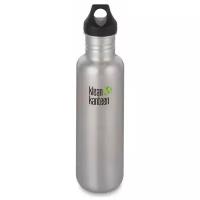 Бутылка Klean Kanteen Classic Loop 27oz (800 мл) Brushed Stainless