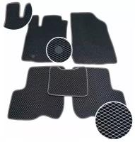 EVA коврики автомобильные для Hyundai Accent 2 тагаз 1999-2012 (Хендай Акцент 2), ЭВО коврики для автомобиля ЭВА коврик | ЕВА коврик