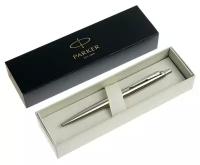 Ручка шариковая Parker Jotter Monochrome XL SE20 Stainless Steel CT 1.0мм синий 1399491 6962462