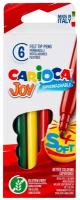 Carioca Набор фломастеров Joy, 40613, разноцветные, 6 шт