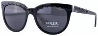 Солнцезащитные очки Vogue eyewear, кошачий глаз, оправа: пластик, с защитой от УФ, для женщин