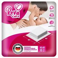 Одноразовая пеленка Reva Care 40х60, белый, 10 шт